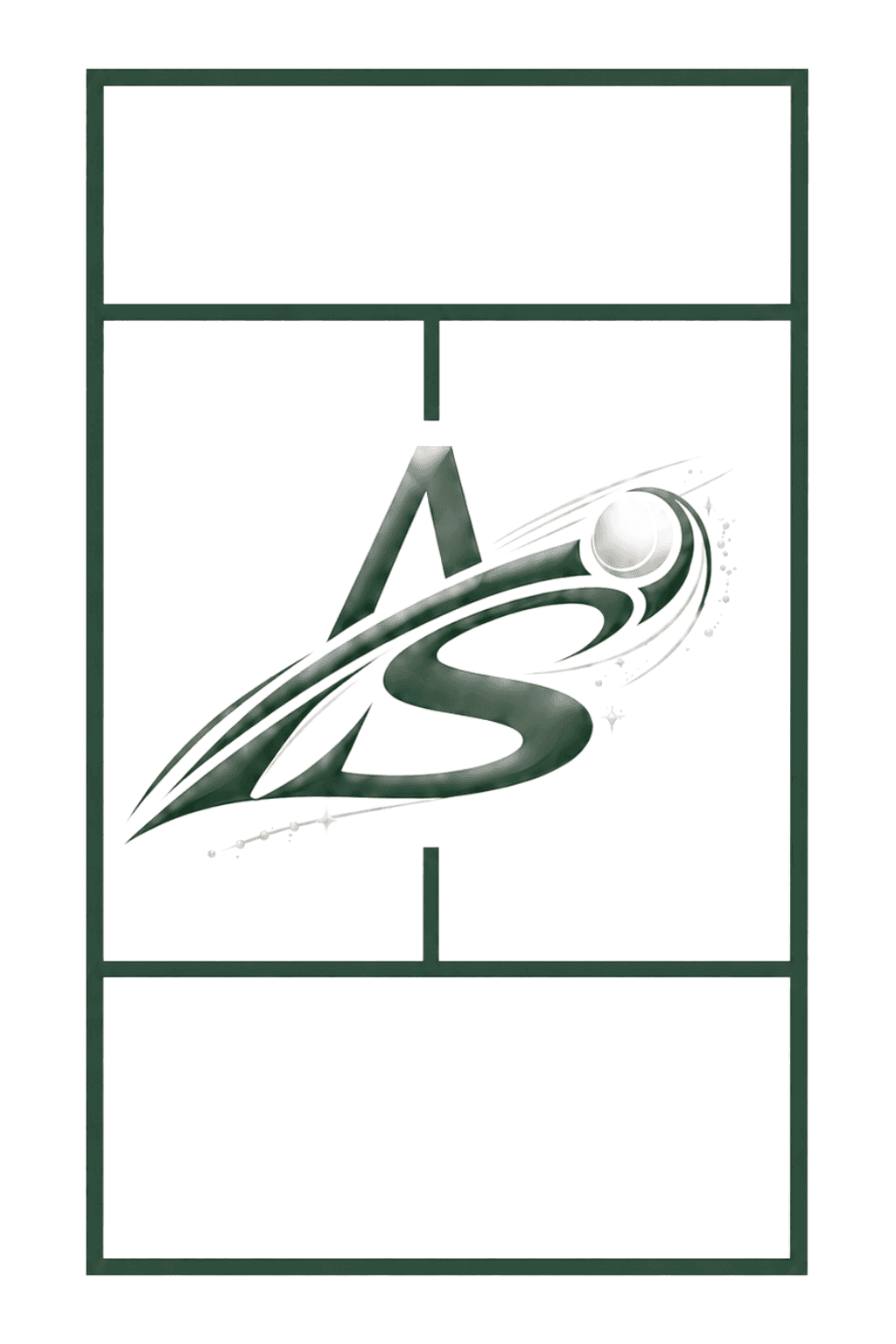 Aceing Tennis Academy — court crest
